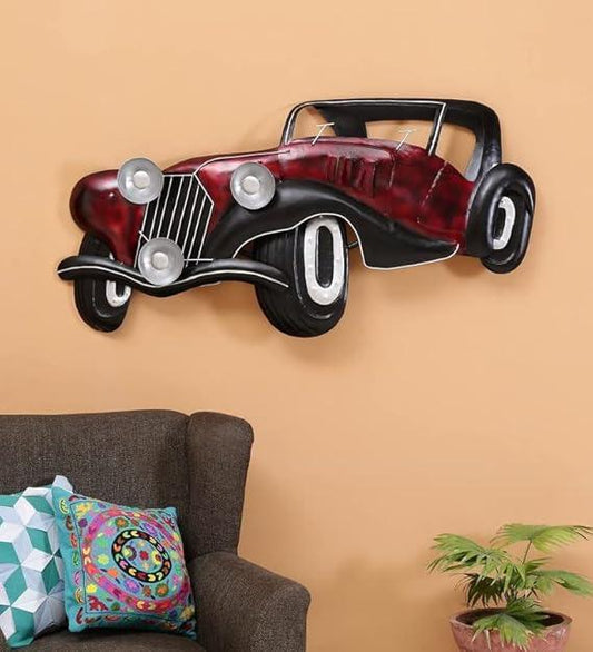 Classic Vintage Car Metal Wall Art - ArtyCraftz.com