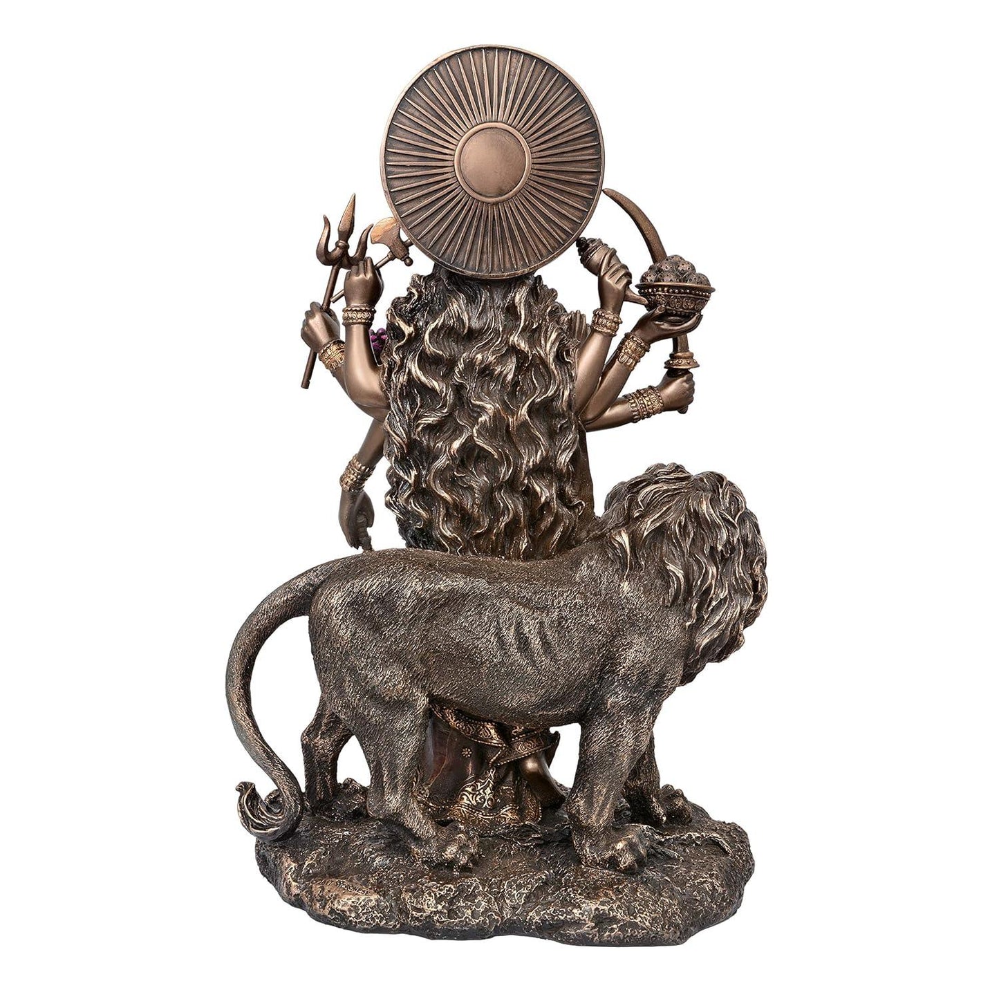 Cold Cast Resin Divine Mata Durga Idol-ArtyCraftz.com