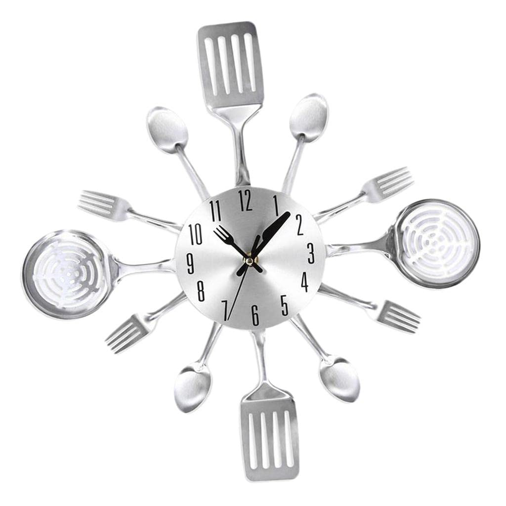 Cutlery Set Kitchen Wall Clock