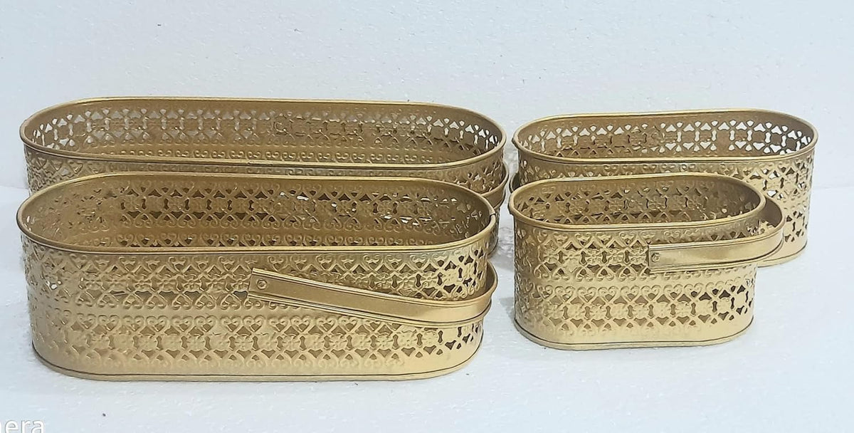 Decorative Metal Multi purpose Basket