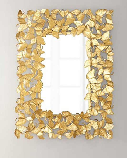 Decorative Gold Butterfly Wall Mirror Design- ArtyCraftz.com
