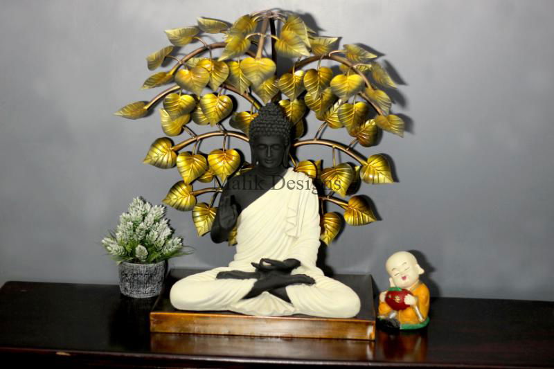 Buddha Sculpture/Decorative Office Table Showpiece - ArtyCraftz.com