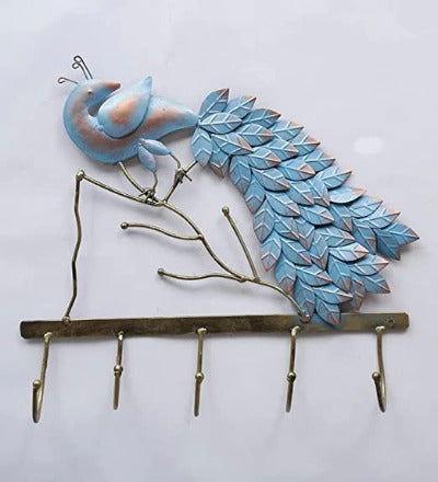 Decorative Peacock Key Holder - ArtyCraftz.com