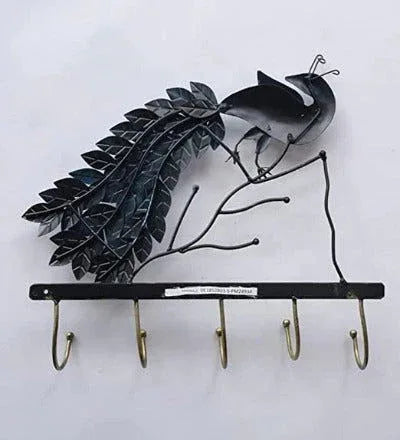 Decorative Peacock Key Holder - ArtyCraftz.com
