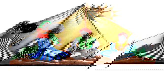 Desert Camp Folk Music Wall Art