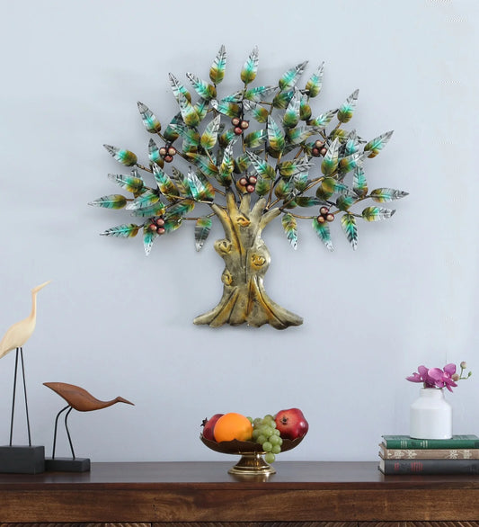 tree design iron wall art metal wall hanging-ArtyCraftz.com