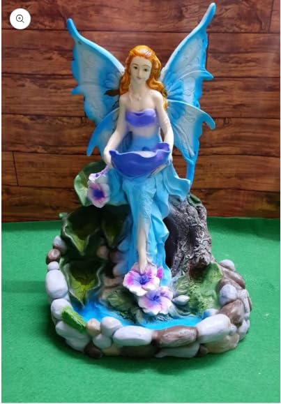 Enchanting Fairy with Bowl Resin Fountain-ArtyCraftz.com