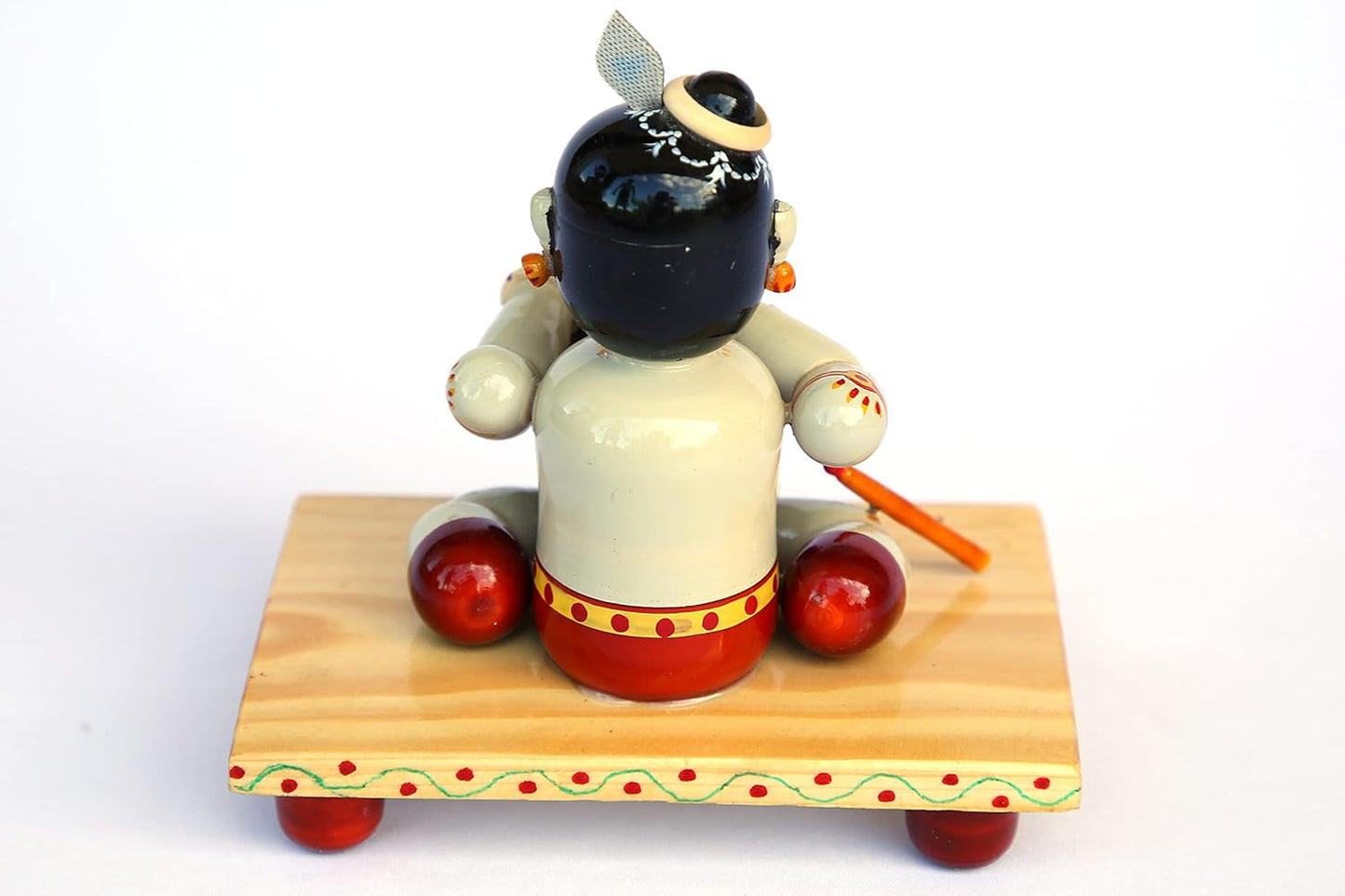 Etikoppaka Balakrishna with Ghee Pot Showpiece-ArtyCraftz.com