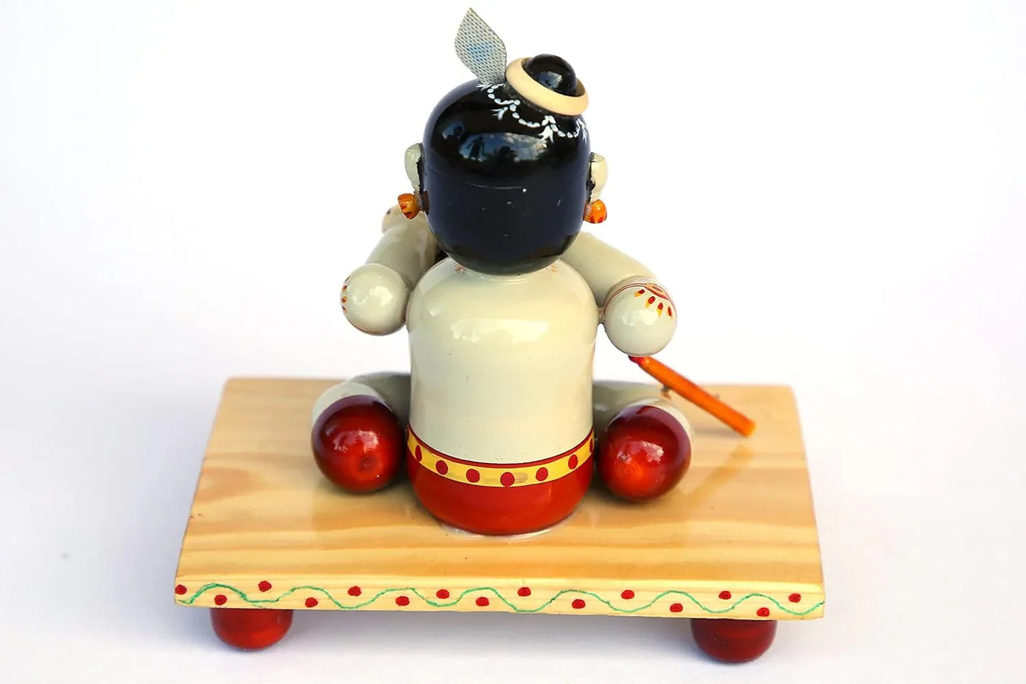 Etikoppaka Balakrishna with Ghee Pot Showpiece-ArtyCraftz.com