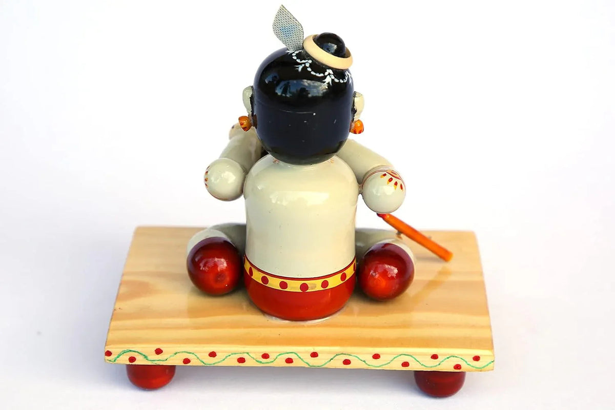 Etikoppaka Balakrishna with Ghee Pot Showpiece-ArtyCraftz.com