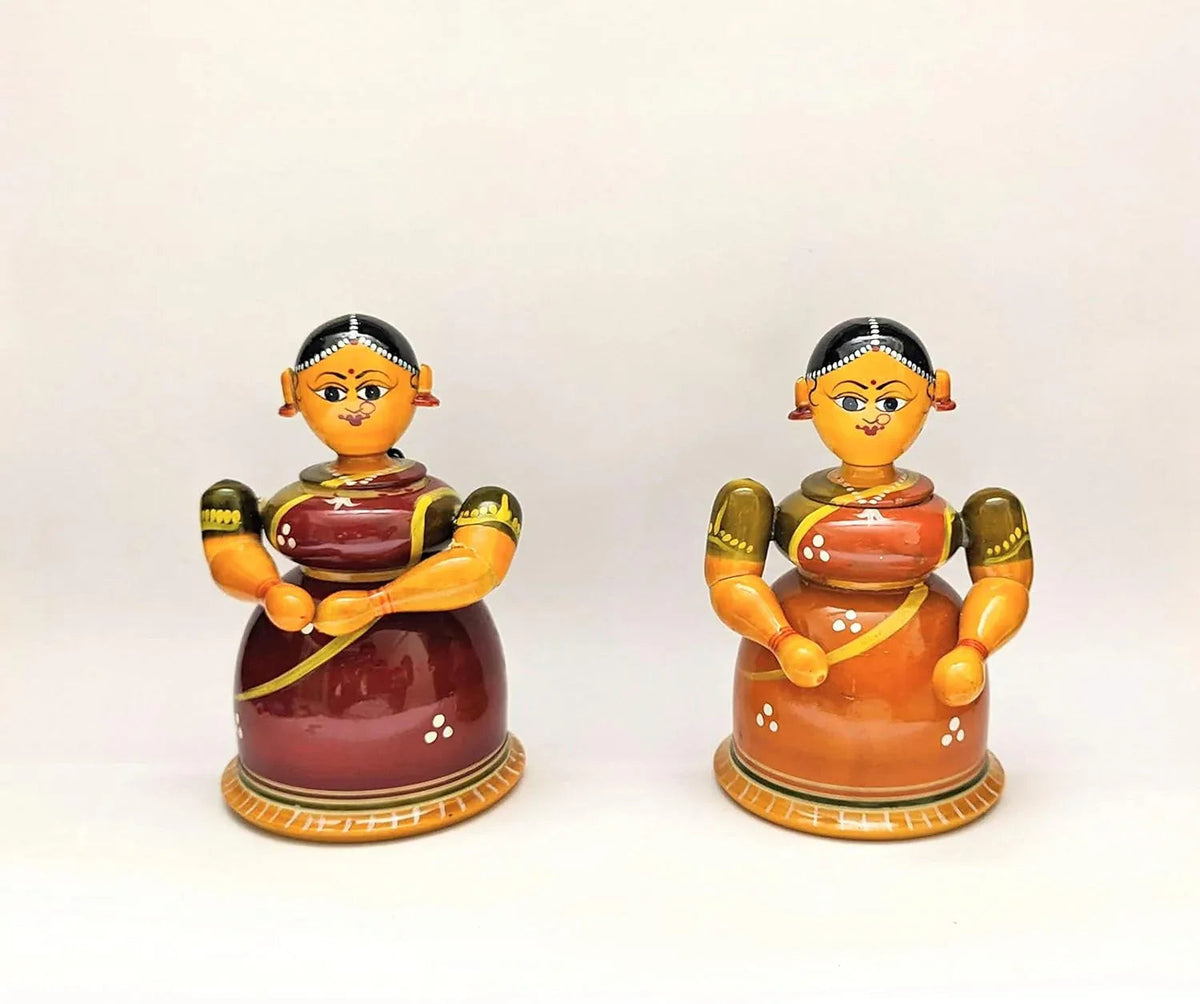 Etikoppaka Buttabomma Haldi Kumkum Box
