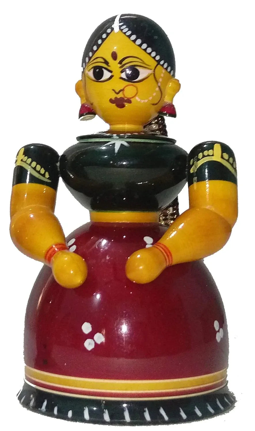 Etikoppaka Buttabomma Haldi Kumkum Box