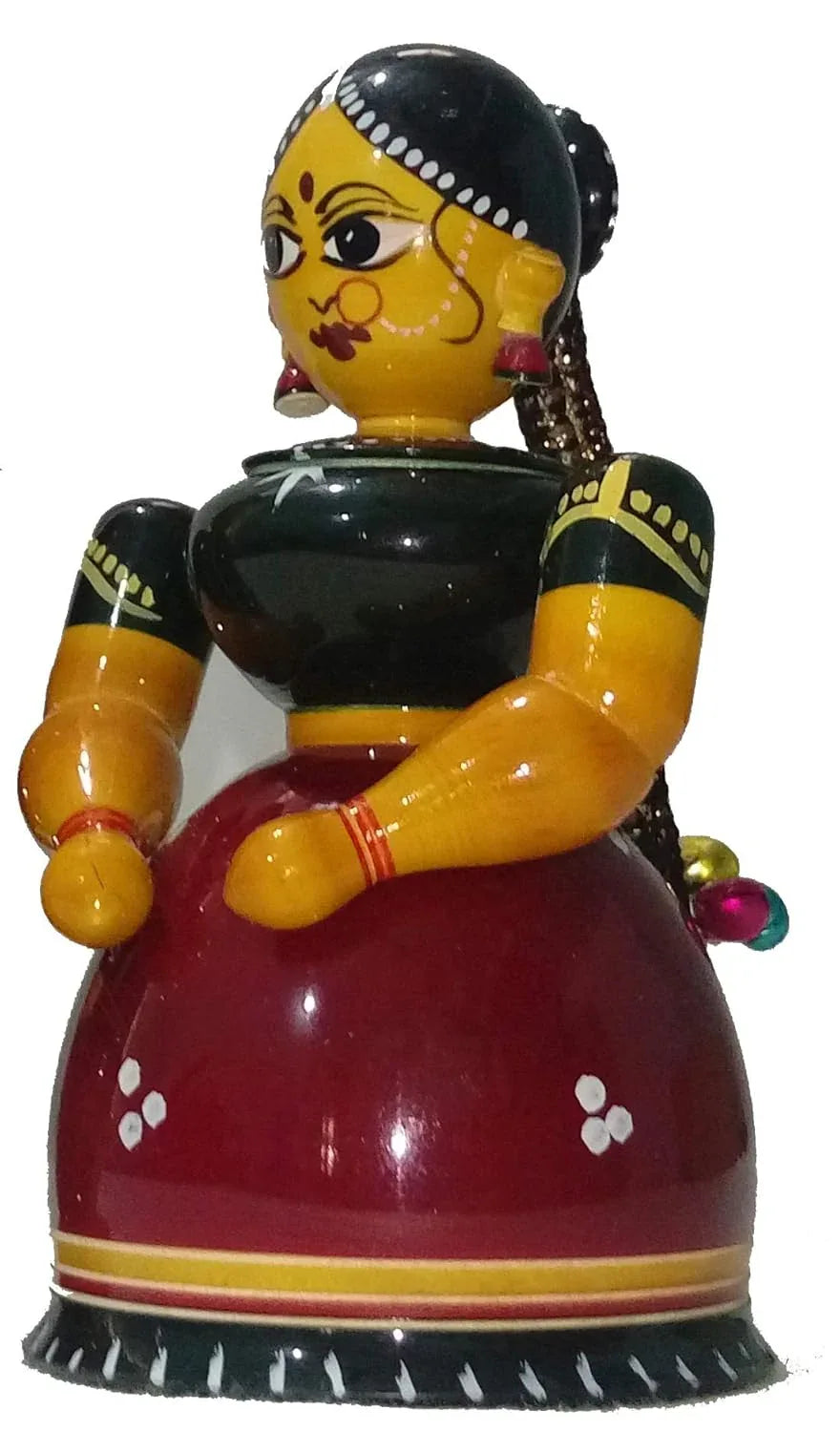 Etikoppaka Buttabomma Haldi Kumkum Box