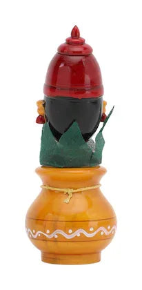 Etikoppaka Kalasam With Ammavaru Idol - ArtyCraftz.com
