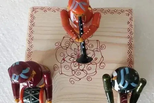 Etikoppaka Traditional Band Set Showpiece-ArtyCraftz