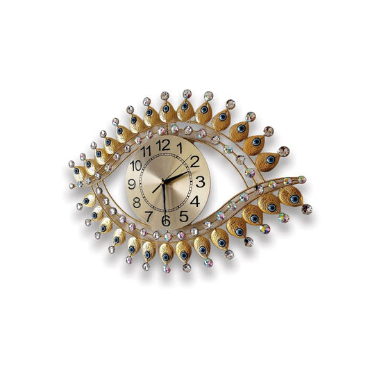 Evil Eye Decorative Wall Clock-ArtyCraftz.com