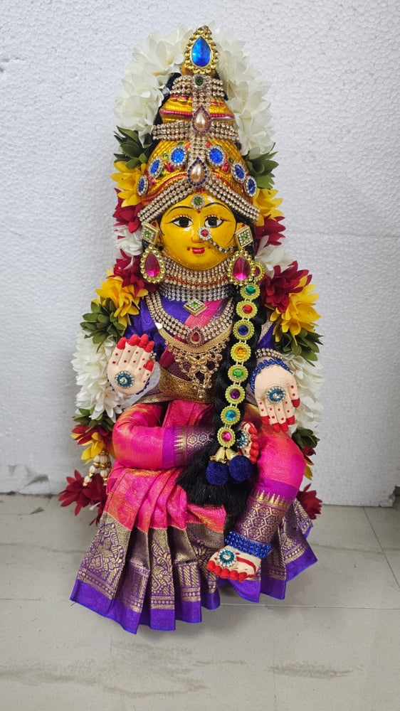 Exquisite Handcrafted Varalakshmi Doll-ArtyCraftz.com