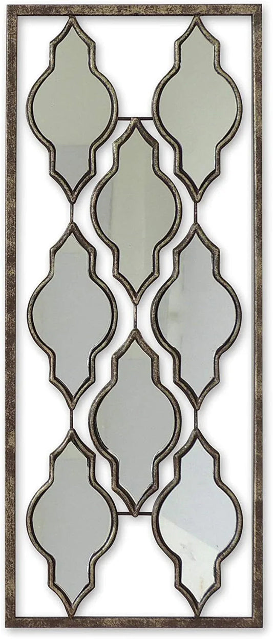 Exquisite Moroccan Metal Wall Mirror-ArtyCraftz.com