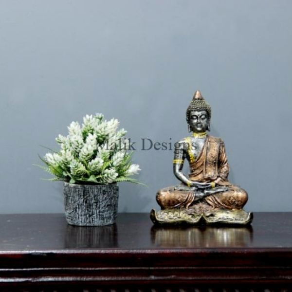 Fiber Buddha Statue For Table Decoration to enhance the beauty of your home - ArtyCraftz.com