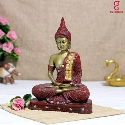 Gautama Buddha Made of Resin Showpiece for Home Decor-ArtyCraftz