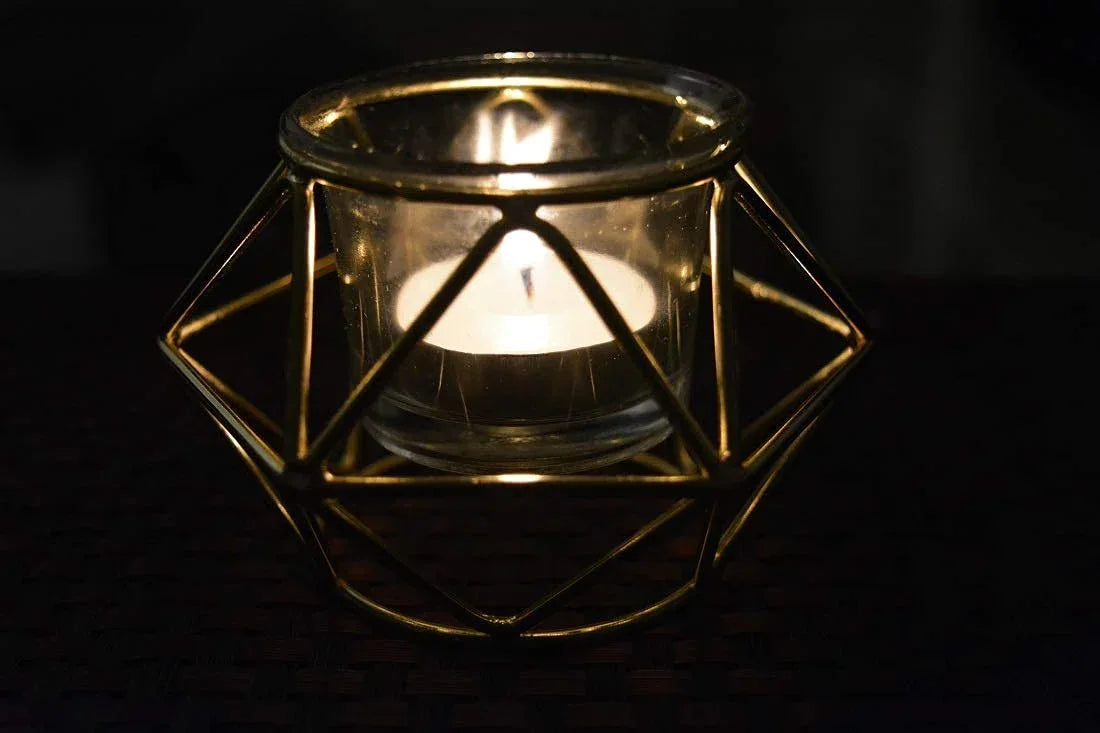Geometrical Design Candle Holder