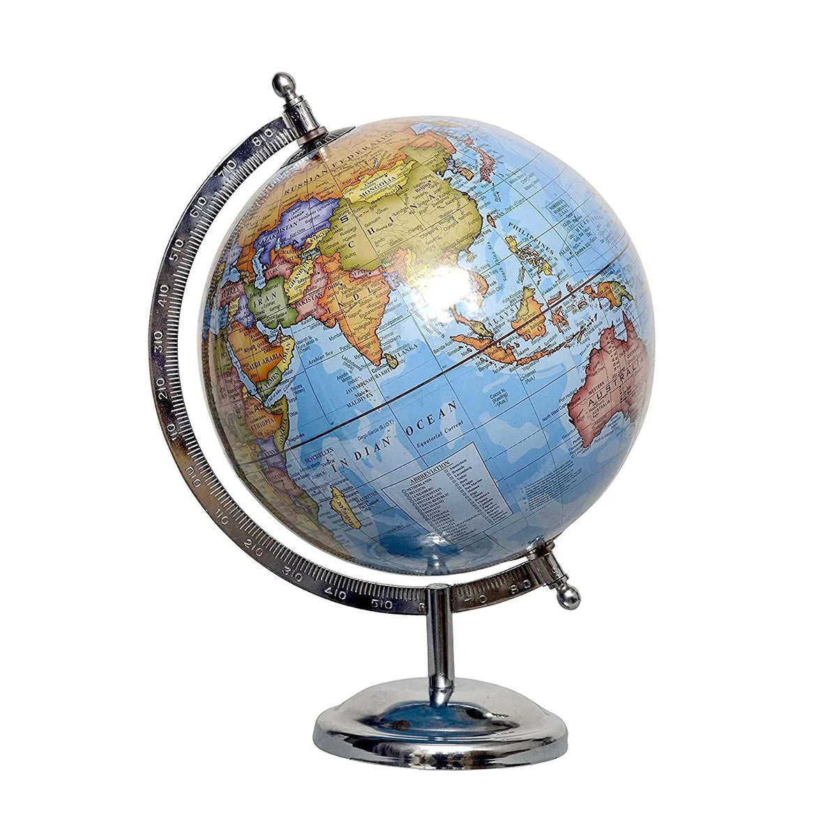Globes Educational Political 6 inch for Students/Kids/ Office Table/ Home Decor /World Globe/Gift Item - ArtyCraftz.com