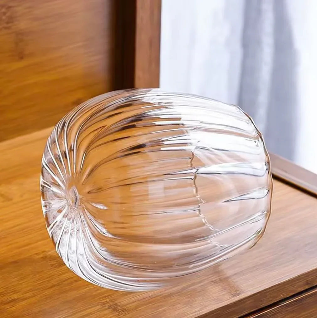Glass Storage Jars with Decorative Golden Bee wooden lids