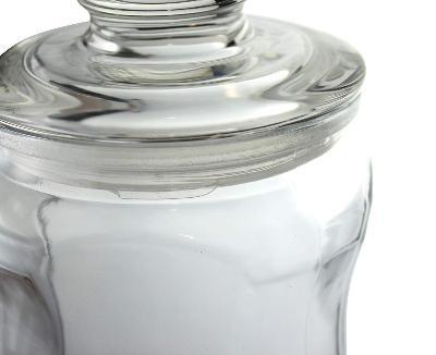 Glass Cookie Jar with Lid