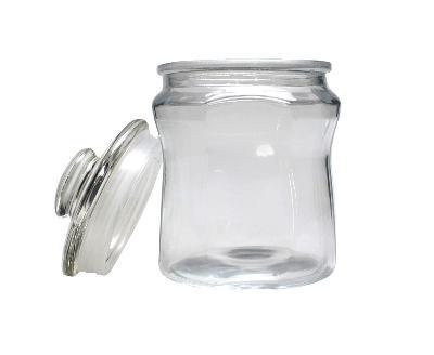 Glass Cookie Jar with Lid