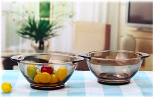 Glass French Cutlery Bowl Salad Noodle Soup Serving Dish