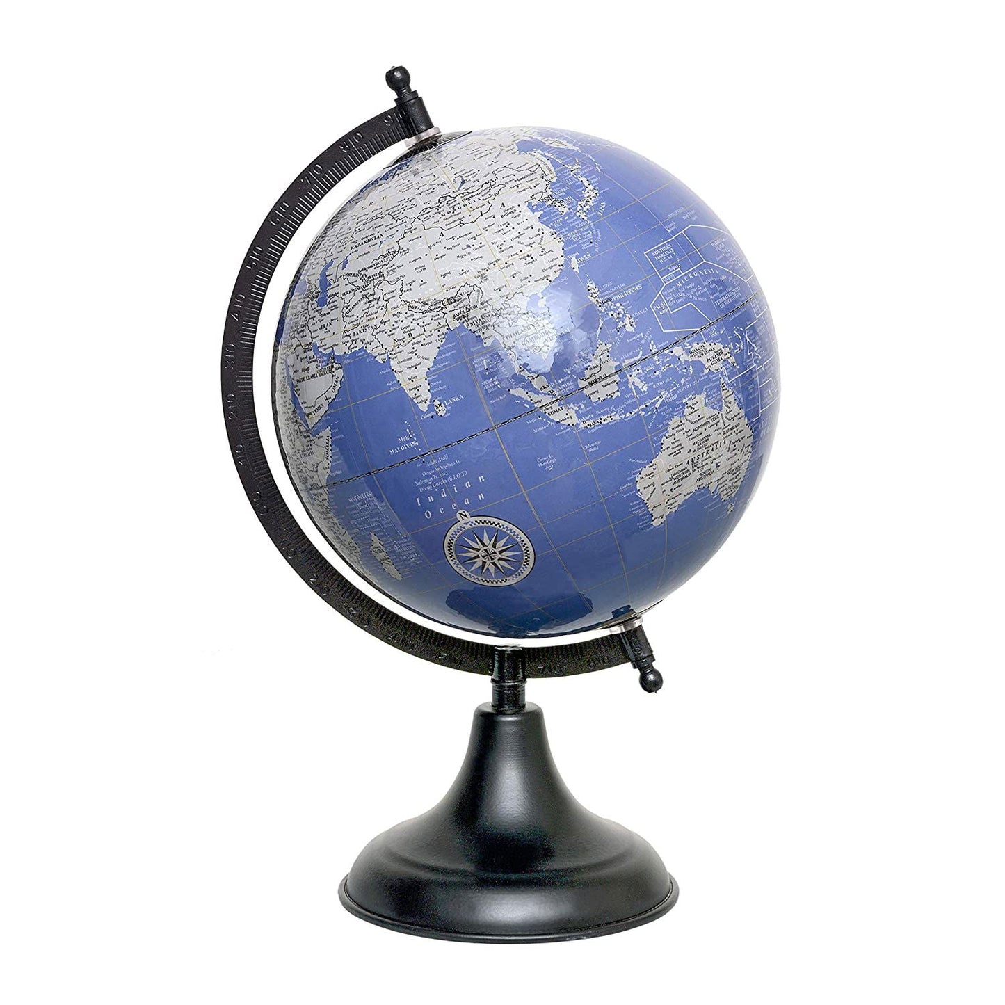 Globes Educational Political Laminated 8 inch for Students kids Office Table world globe Earth Globe - ArtyCraftz.com