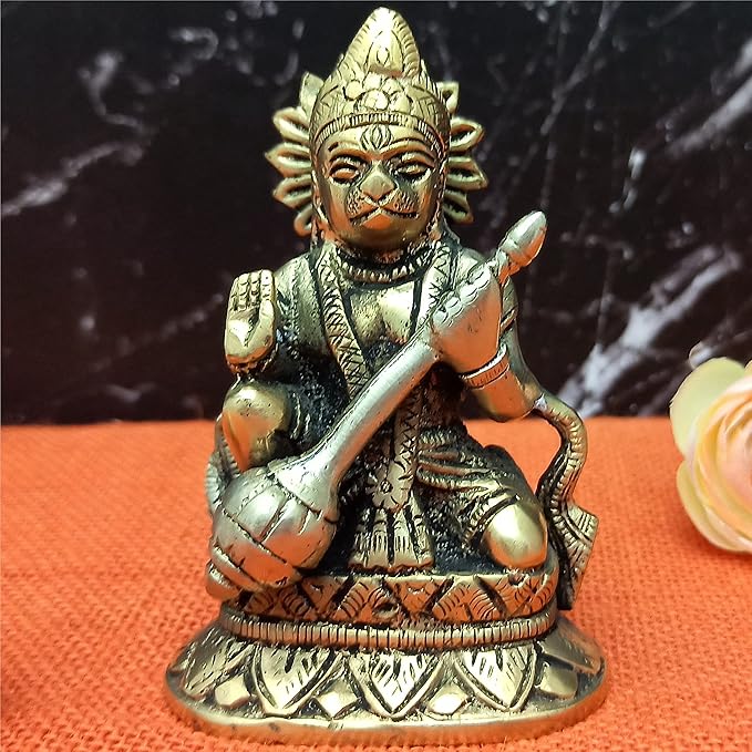 God Sri Gadadhari Bajrangbali Hanuman Idol Sculpture Statue - ArtyCraftz.com