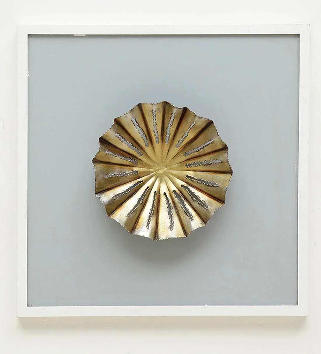 Grey & Gold Aavika Metal Wall Art - ArtyCraftz.com