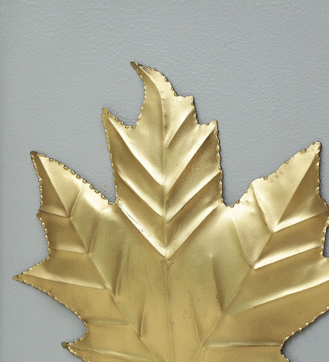 Grey & Gold Ellora Metal Wall Art