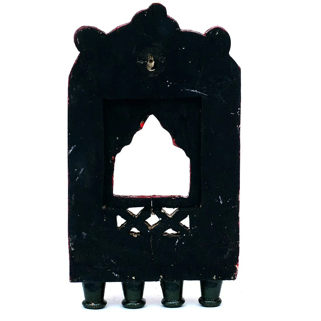 Hand Painted Abstract Decorative Wall Hanging Jharokha