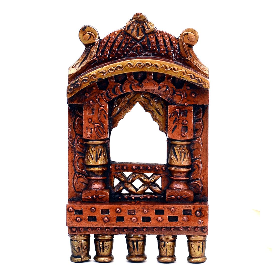 Hand Painted Abstract Decorative Wall Hanging Jharokha