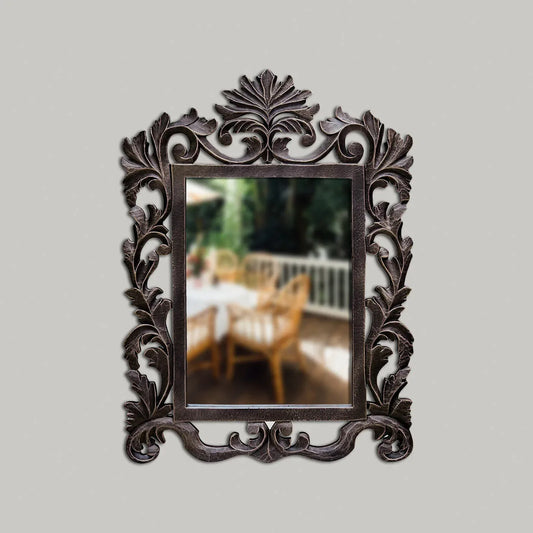 Hand Painted MDF Framed Rectangle Mirror