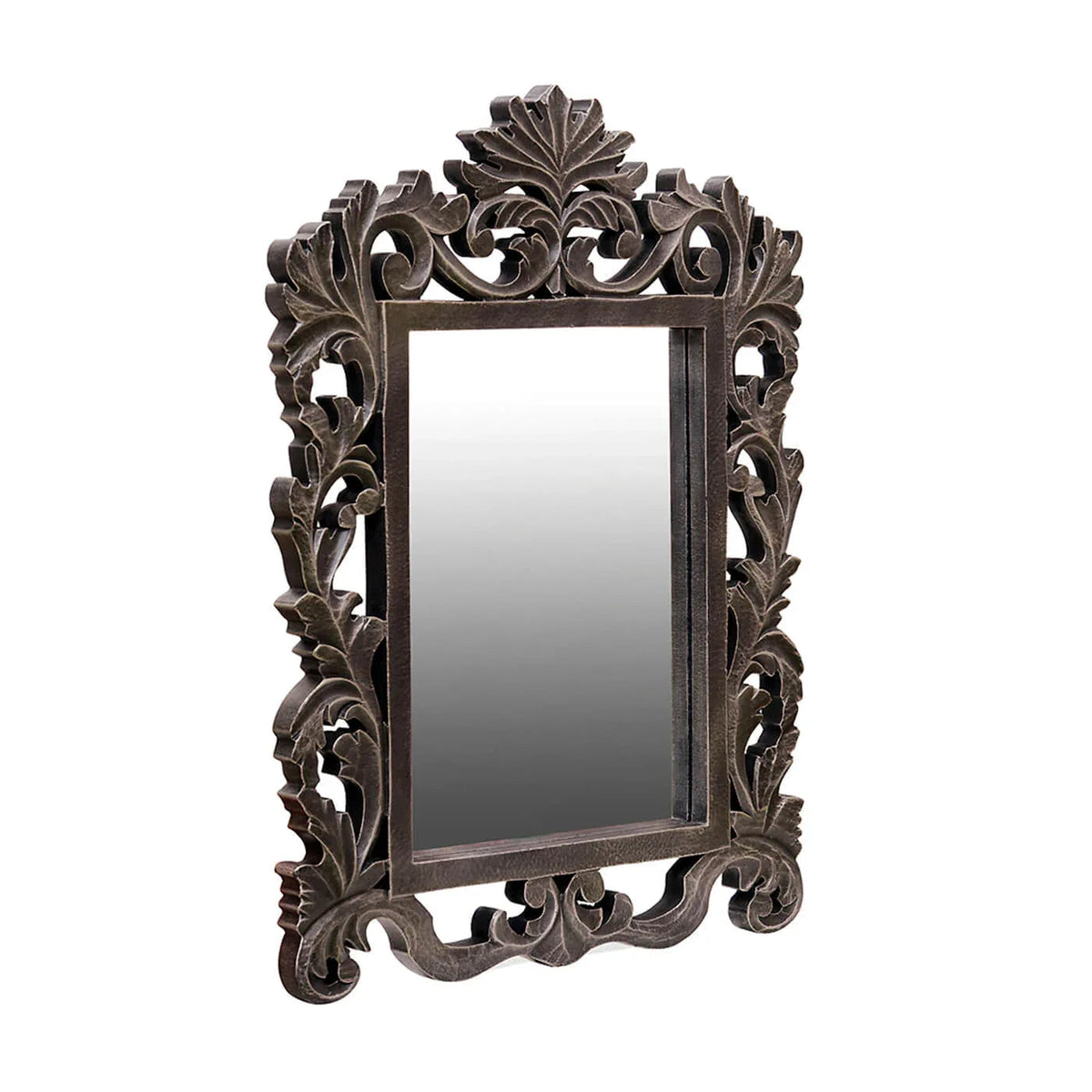Hand Painted MDF Framed Rectangle Mirror