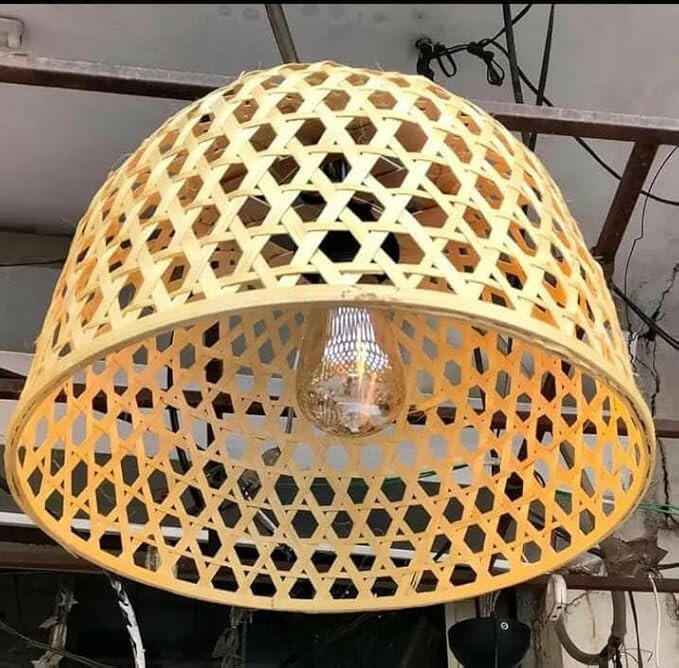 Handcrafted Bamboo Cane Lamp Shade