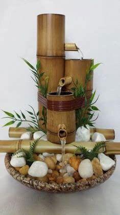 Handcrafted Bamboo Fountain for Home - ArtyCraftz.com