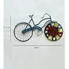 Handcrafted Blue Cycle Wall Decor For Home Decor