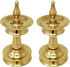 Handcrafted Brass Diya for Accessories (2 Pieces) - ArtyCraftz.com