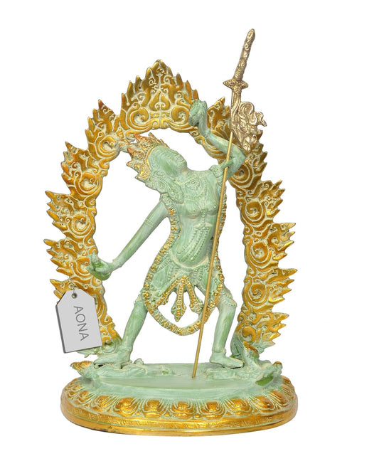 Handcrafted Brass Vajrayogini Statue-ArtyCraftz.com