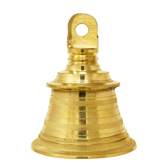 Handcrafted Bronze Hanging Bell with Chain - ArtyCraftz.com
