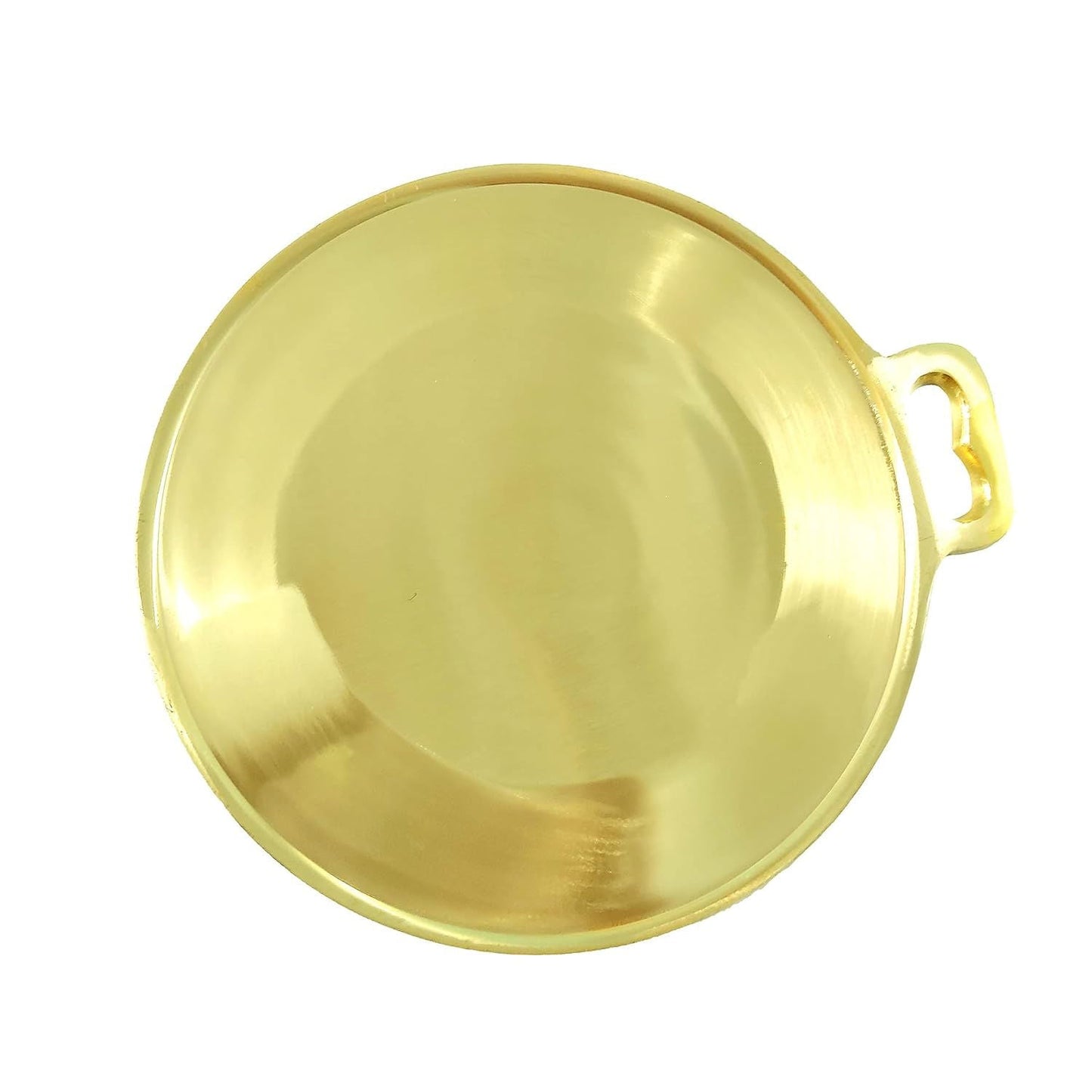 Handcrafted Bronze Seasoned Flat Bottom Tawa - ArtyCraftz.com