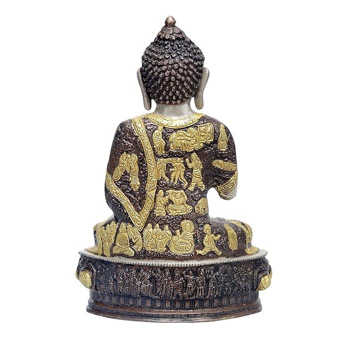 Elegant Buddha Meditation Statue-ArtyCraftz.com