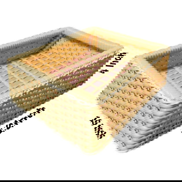 Handcrafted Cane Storage Basket - ArtyCraftz.com