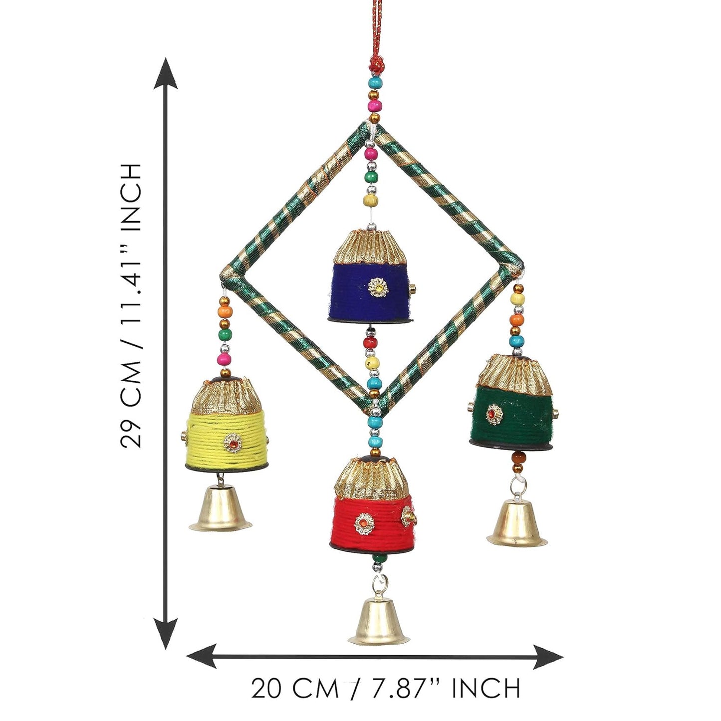 Handcrafted Decorative Wall/Door/Window Hanging Bells-ArtyCraftz.com