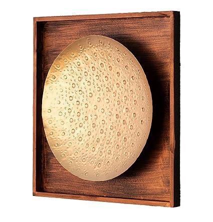Handcrafted Iron Hammred Round Wall Art