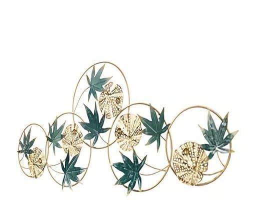 Handcrafted Iron Tulip Ring Wall Art - ArtyCraftz.com